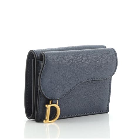 dior trifold wallet.